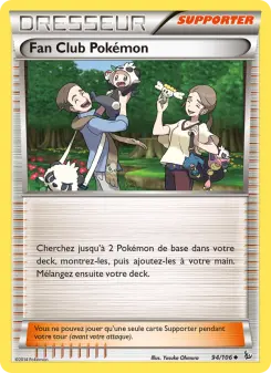 Fan Club Pokémon — carte 94 de l’extension Étincelles