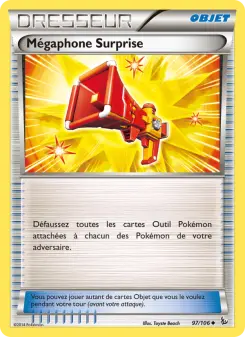 Mégaphone Surprise — carte 97 de l’extension Étincelles