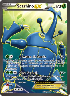Scarhino EX — carte 105 de l’extension Poings Furieux