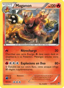Maganon — carte 11 de l’extension Poings Furieux