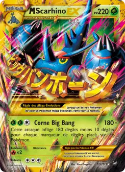 M-Scarhino EX — carte 112 de l’extension Poings Furieux