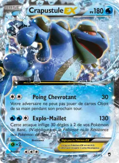 Crapustule EX — carte 20 de l’extension Poings Furieux