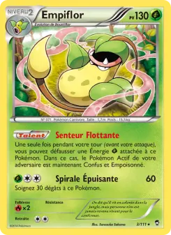 Empiflor — carte 3 de l’extension Poings Furieux