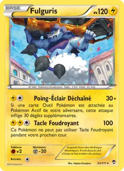Fulguris — carte 33 de l’extension Poings Furieux