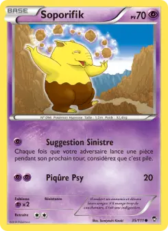 Soporifik — carte 35 de l’extension Poings Furieux