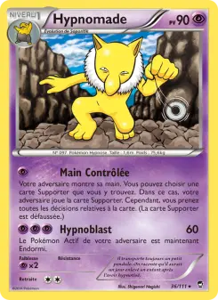 Hypnomade — carte 36 de l’extension Poings Furieux