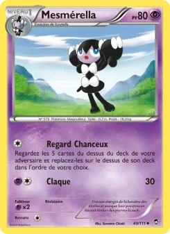 Mesmérella — carte 40 de l’extension Poings Furieux