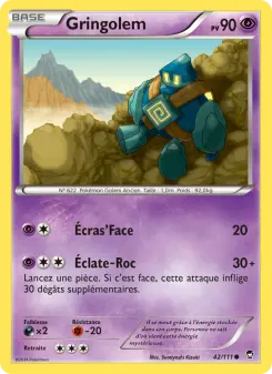Gringolem — carte 42 de l’extension Poings Furieux