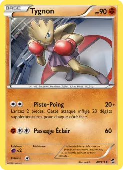 Tygnon — carte 48 de l’extension Poings Furieux