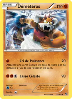 Démétéros — carte 58 de l’extension Poings Furieux