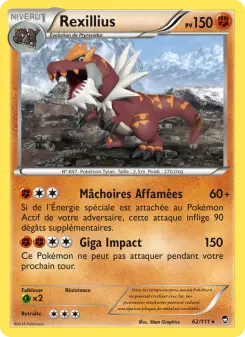 Rexillius — carte 62 de l’extension Poings Furieux