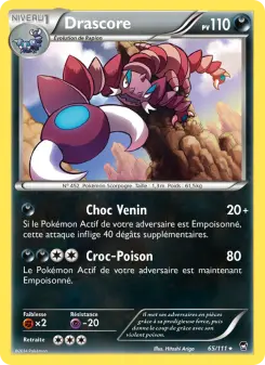 Drascore — carte 65 de l’extension Poings Furieux