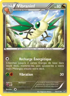 Vibraninf — carte 75 de l’extension Poings Furieux