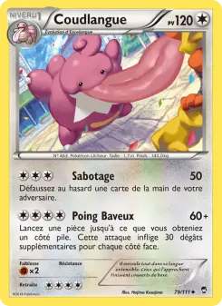 Coudlangue — carte 79 de l’extension Poings Furieux