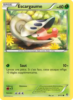 Escargaume — carte 8 de l’extension Poings Furieux