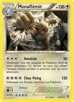 Monaflèmit — carte 83 de l’extension Poings Furieux