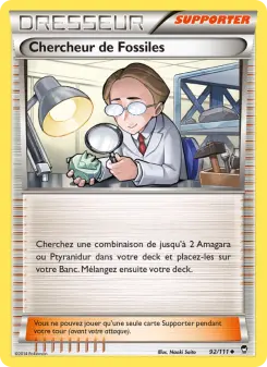 Chercheur de Fossiles — carte 92 de l’extension Poings Furieux