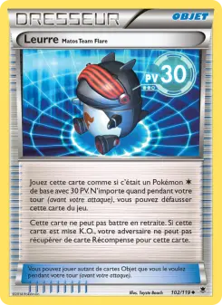 Leurre Matos Team Flare — carte 102 de l’extension Vigueur Spectrale