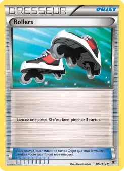 Rollers — carte 103 de l’extension Vigueur Spectrale
