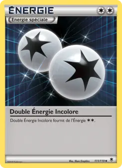 Double Énergie Incolore — carte 111 de l’extension Vigueur Spectrale