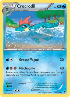 Crocrodil — carte 16 de l’extension Vigueur Spectrale
