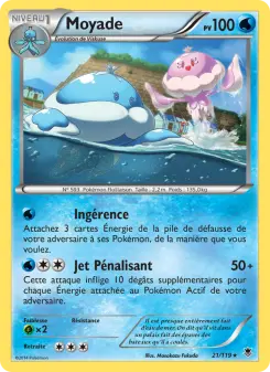Moyade — carte 21 de l’extension Vigueur Spectrale