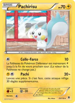 Pachirisu — carte 25 de l’extension Vigueur Spectrale