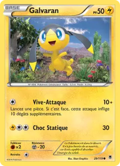 Galvaran — carte 29 de l’extension Vigueur Spectrale