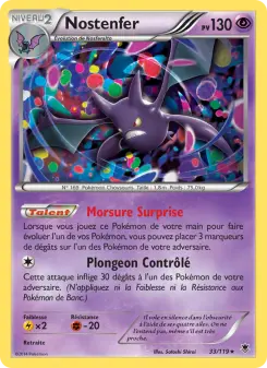 Nostenfer — carte 33 de l’extension Vigueur Spectrale
