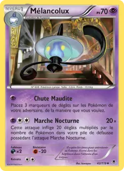 Mélancolux — carte 42 de l’extension Vigueur Spectrale