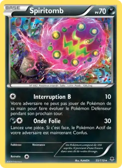 Spiritomb — carte 55 de l’extension Vigueur Spectrale