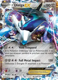Dialga EX — carte 62 de l’extension Vigueur Spectrale