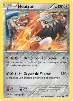 Heatran — carte 63 de l’extension Vigueur Spectrale