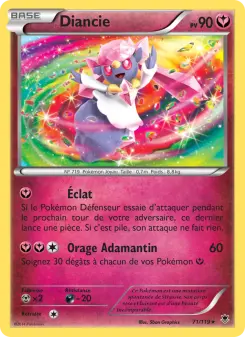 Diancie — carte 71 de l’extension Vigueur Spectrale