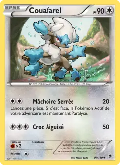 Couafarel — carte 90 de l’extension Vigueur Spectrale
