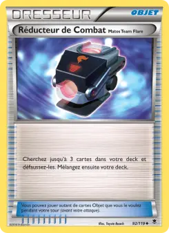 Réducteur de Combat Matos Team Flare — carte 92 de l’extension Vigueur Spectrale