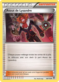 Atout de Lysandre — carte 99 de l’extension Vigueur Spectrale
