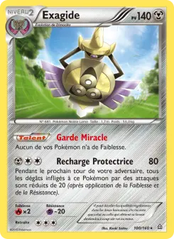 Exagide — carte 100 de l’extension Primo-Choc