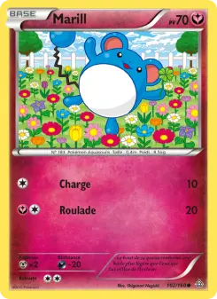 Marill — carte 102 de l’extension Primo-Choc