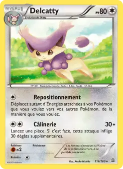Delcatty — carte 114 de l’extension Primo-Choc
