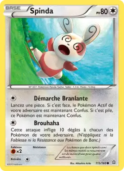 Spinda — carte 115 de l’extension Primo-Choc