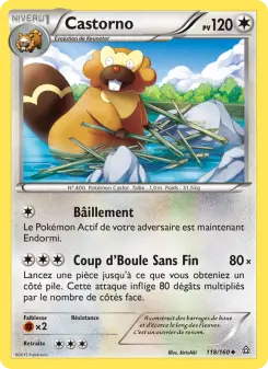 Castorno — carte 118 de l’extension Primo-Choc