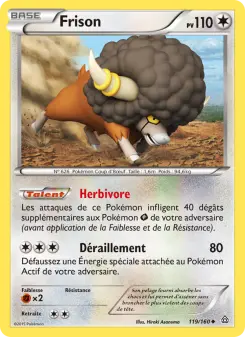 Frison — carte 119 de l’extension Primo-Choc