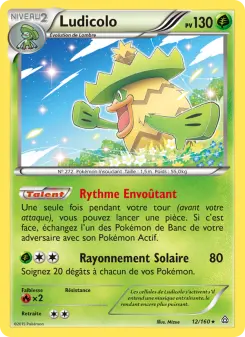 Ludicolo — carte 12 de l’extension Primo-Choc
