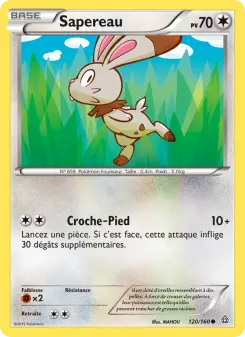 Sapereau — carte 120 de l’extension Primo-Choc