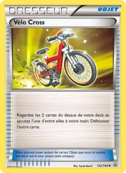 Vélo Cross — carte 122 de l’extension Primo-Choc