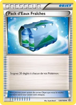 Pack d'Eaux Fraîches — carte 129 de l’extension Primo-Choc