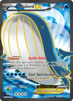 Wailord EX — carte 147 de l’extension Primo-Choc