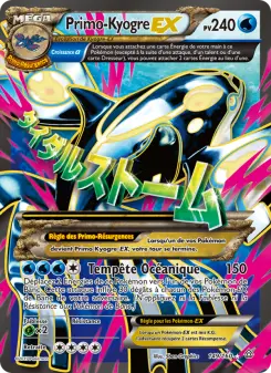 PrimoKyogre EX — carte 149 de l’extension Primo-Choc
