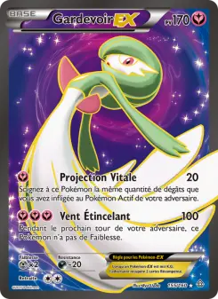 Gardevoir EX — carte 155 de l’extension Primo-Choc